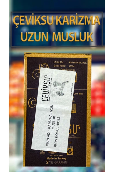 Çevik Su (Karizma Model) Musluk Uzun Tip - Resim 3