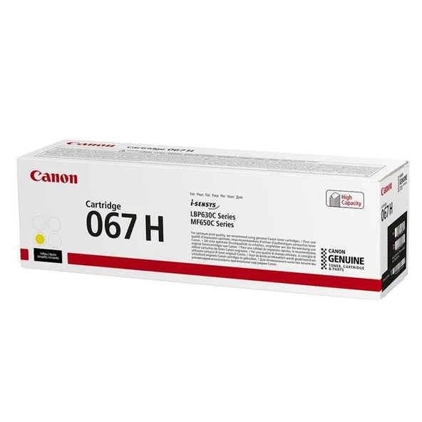 Canon CRG-067H Y Sarı Toner ürün görseli 1