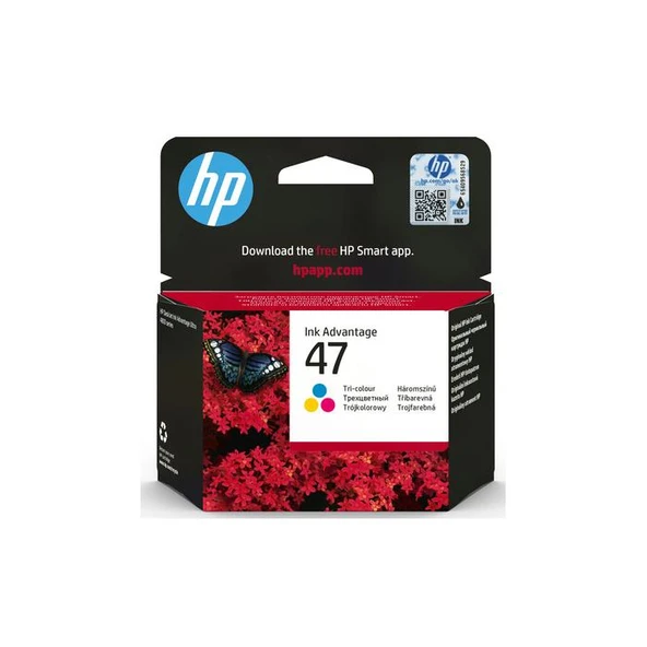 HP 47 6ZD61AE Renkli Kartuş ürün görseli 1