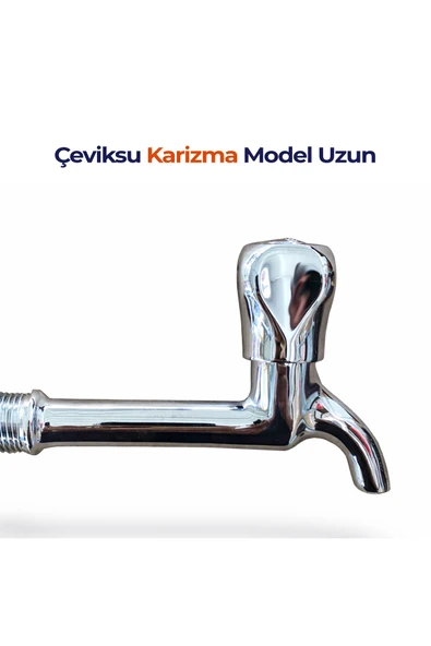 Çevik Su (Karizma Model) Musluk Uzun Tip - Resim 2