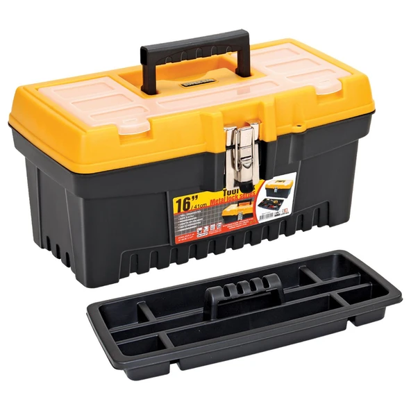 Super Bag ASR-2076 16 inç Takım Çantası - Metal Kilitli ürün görseli 1
