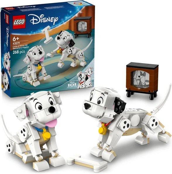 LEGO Disney Classic Lucky ve Penny 101 Dalmaçyalı Köpek Yavruları 43271 ürün görseli 1