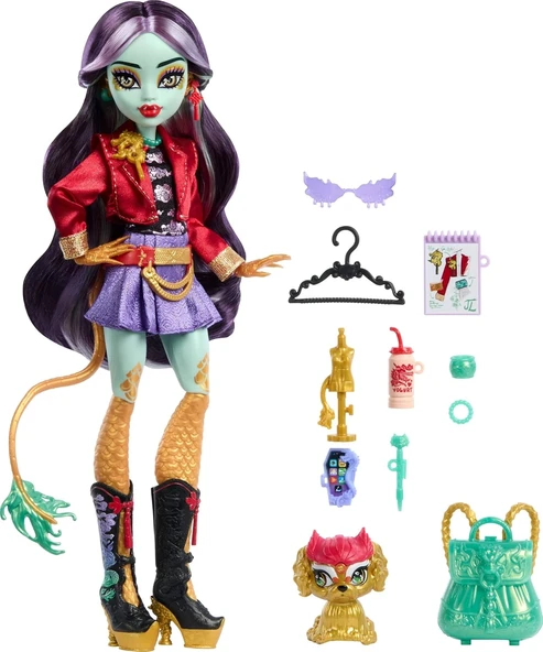 Monster High Jinafire Long HYV58 - Resim 4