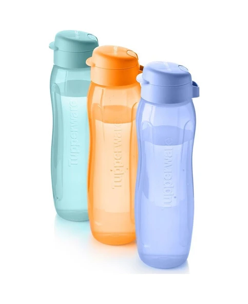 TUPPERWARE ECO ŞİŞE 3'LÜ 750 ML SET ürün görseli 1