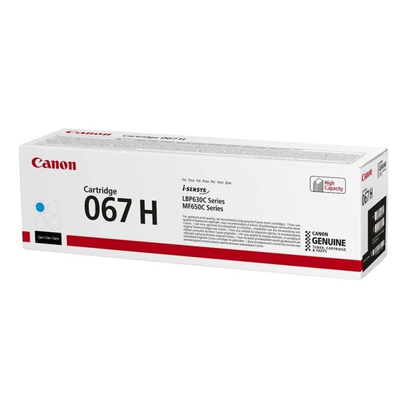 Canon CRG-067H C Mavi Toner ürün görseli 1