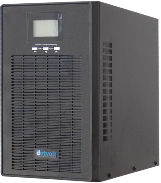 Dotvolt Volt Mn 2 Kva (1-1) (4X7Ah) 4-12 Dk Online Ups Kesintisiz Güç Kaynağı ürün görseli 1