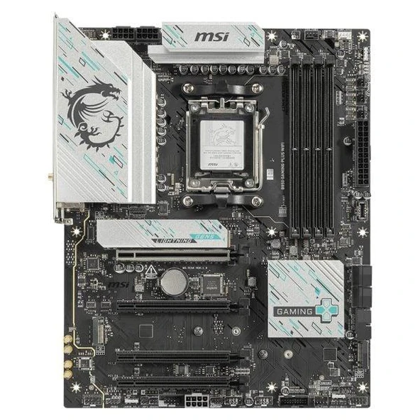 MSI B850 GAMING PLUS WIFI AM5 DDR5 8200MHZ(OC) DP 3x M.2 USB 10Gbs 5G LAN WI-FI 7 ATX ürün görseli 1