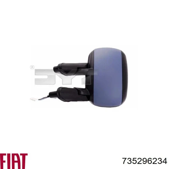 Fiat Doblo 2001-2010 Dış Dikiz Aynası Sol Elektrikli (Oem No: 735296234) ürün görseli 1