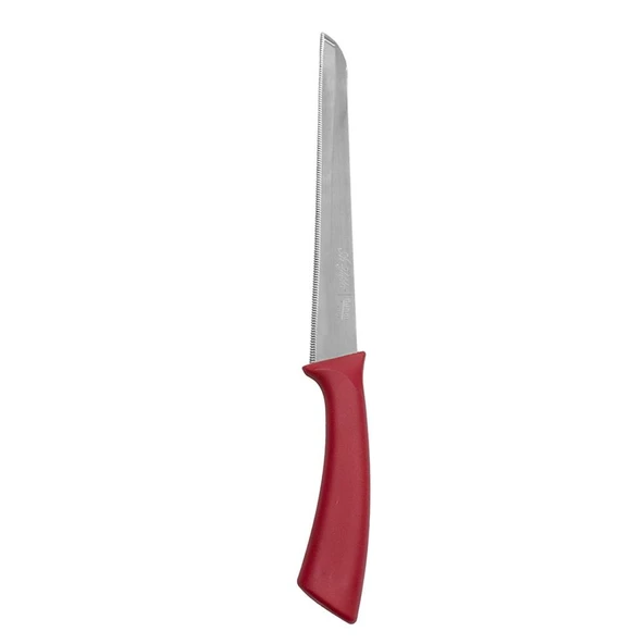 Aryıldız Handy Dişli Mutfak Bıçağı Bordo 17cm 297643 ürün görseli 1