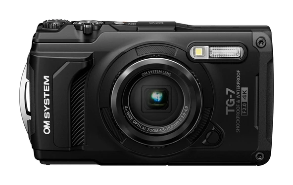 Olympus Tough TG-7 Fotoğraf Makinesi (Siyah) ürün görseli 1