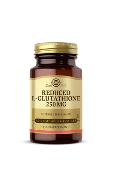 Solgar Reduced L Glutathione 250 Mg 30 Kapsül (REDUKET GLUTATYON) ürün görseli 1