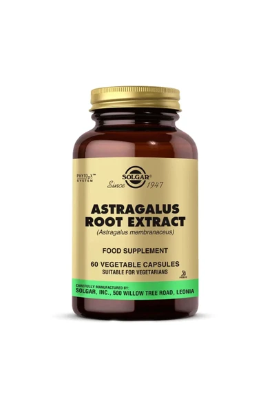 Solgar Astragalus Root Extract 60 Kapsül ürün görseli 1