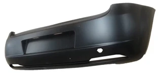 Fiat Punto 2006-2012 Grande Arka Tampon Siyah Çeki Kapaklı (Eurobump) (Oem No: 71777606) ürün görseli 1