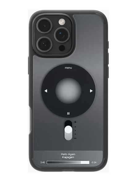 Spigen iPhone 16 Pro Max ile Uyumlu Kılıf Ultra Hybrid MagFit MagSafe özellikli Kickstand Classic Black ürün görseli 1