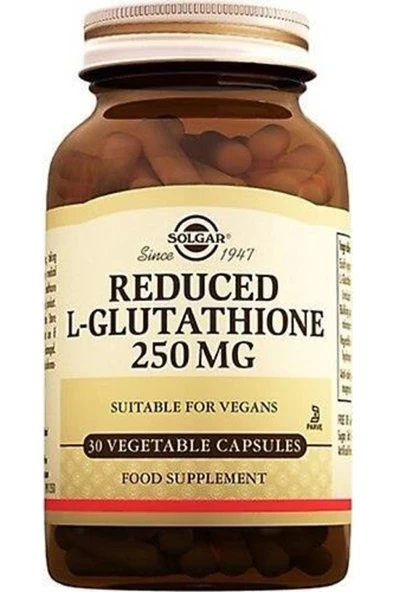 Solgar Reduced L-Glutathione 250 mg 30 Kapsül ürün görseli 1