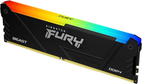 Kingston Fury Beast RGB 16 GB 3600 MHz CL18 KF436C18BB2A/16 DDR4 Ram ürün görseli 1