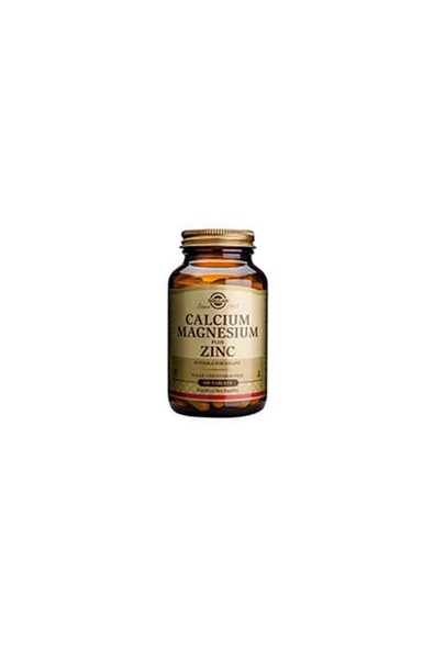 Solgar Calcıum Magnesium Plus Zinc 100 Tablet ürün görseli 1