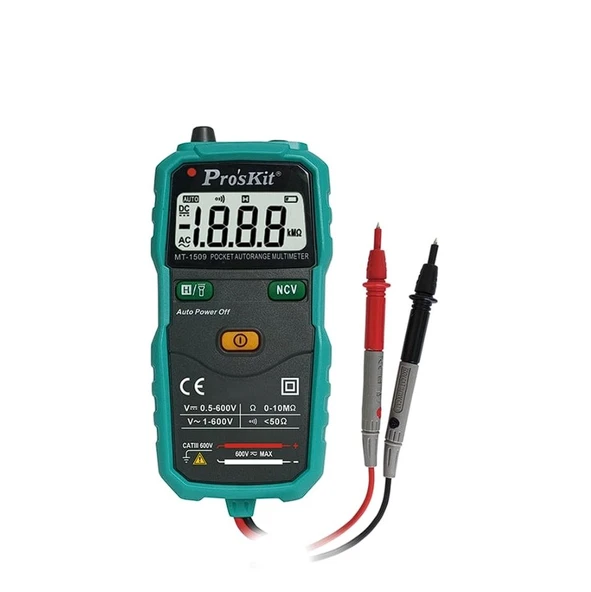 Proskit MT-1509 Cep Tipi Dijital Multimetre ürün görseli 1