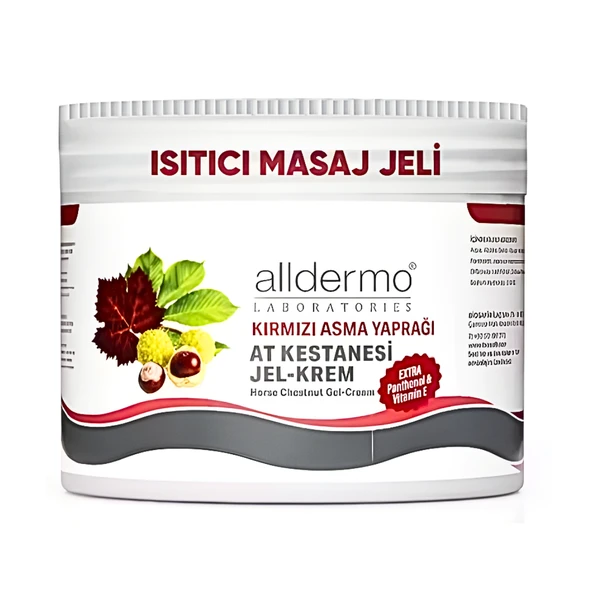 Alldermo Kırmızı Asma Yaprağı Ve At Kestanesi Jel Krem 500 G 1 Adet ürün görseli 1