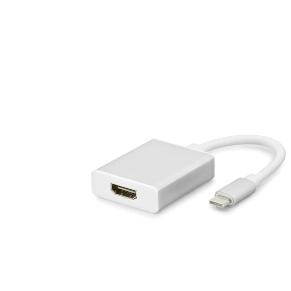 Type-C To Hdmı F Çevirici 4K 30Hz Beyaz HDX7760 ürün görseli 1