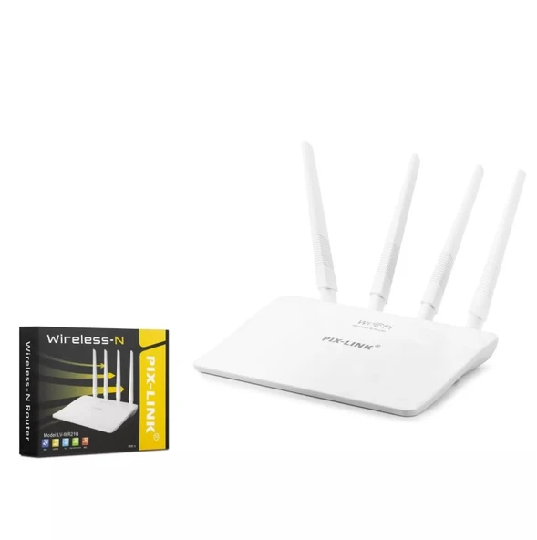 HADRON PIX-LINK LV-WR21Q WiFi Repeater / Router / AP 300 Mbps - Beyaz ürün görseli 1