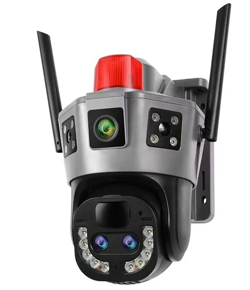 O-KAM 4445 WİFİ 10X OPTİK ZOOM PTZ CAMERA(GRİ) ürün görseli 1