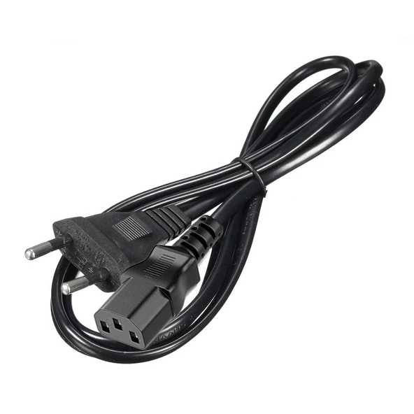 Power Kablo C13 Siyah 1 Metre Flat (AVD-65) ürün görseli 1