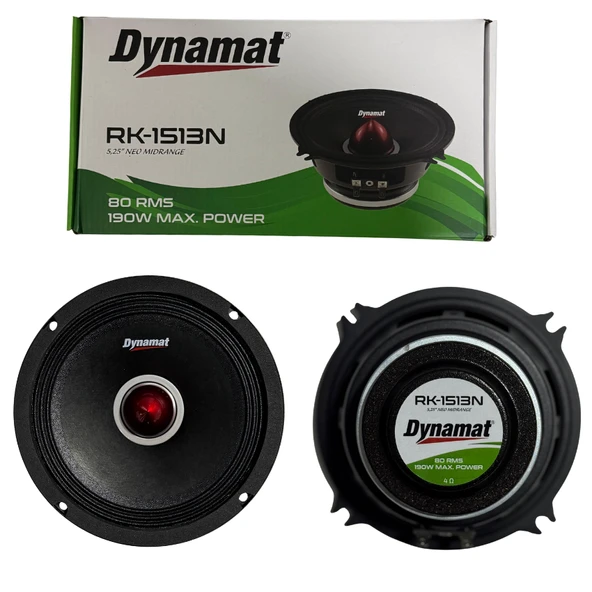 DYNAMAT RK-1513N 190W 80RMS 13CM MİDRANGE ÇİFT ürün görseli 1