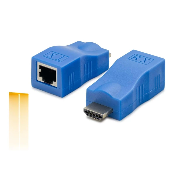Hdmı Extender 30M Mavi HDX1274 ürün görseli 1