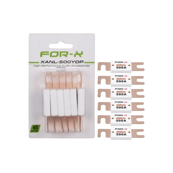 FOR-X XANL-500YDP 6 PCS ANL FUSE 500A (AKS-81) ürün görseli 1