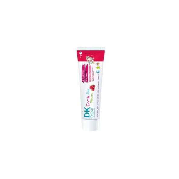 Dkdent Ahududu Aromalı ve Adaçayı Özlü Çocuk Diş Macunu +3 Yaş 50 ml ürün görseli 1