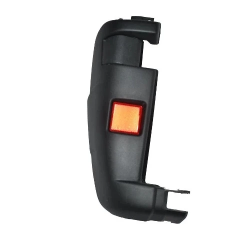Peugeot Boxer 2003-2007 Arka Tampon Ucu Sol Siyah (Reflektörlü) (Eurobump) (Oem No: 735383200) ürün görseli 1