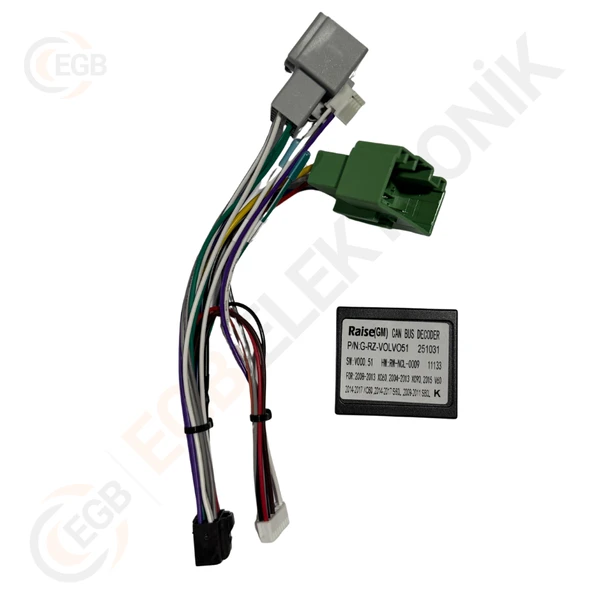 VOLVO S80 2009-2011 9' SİYAH TAC-391 - Resim 3
