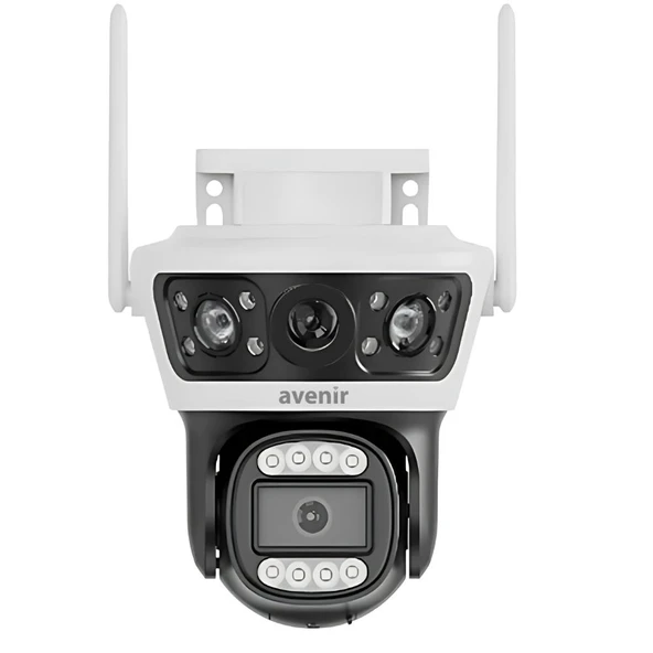AVENIR AV-S302 4MP 2 Kameralı Wifi PTZ Kamera ürün görseli 1