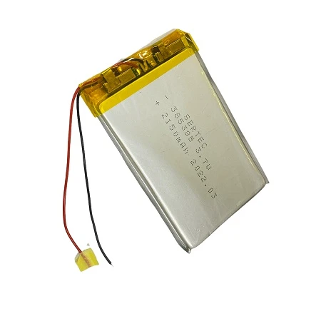 385385 3.7V 2150 MAh Li-Polymer Pil Devreli/1.5A ürün görseli 1