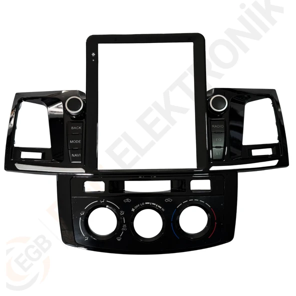 TOYOTA HILUX M/C 2008-2014 CR552B ÇERÇEVE P.SİYAH 9.7' (RS-065) ürün görseli 1