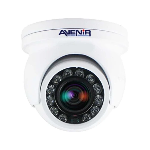 AVENIR AV-DF214 2 MP 2.8 mm Mini Plastik Kasa Dome Kamera Araç Montajına Uygun 20m Gece Görüşlü ürün görseli 1