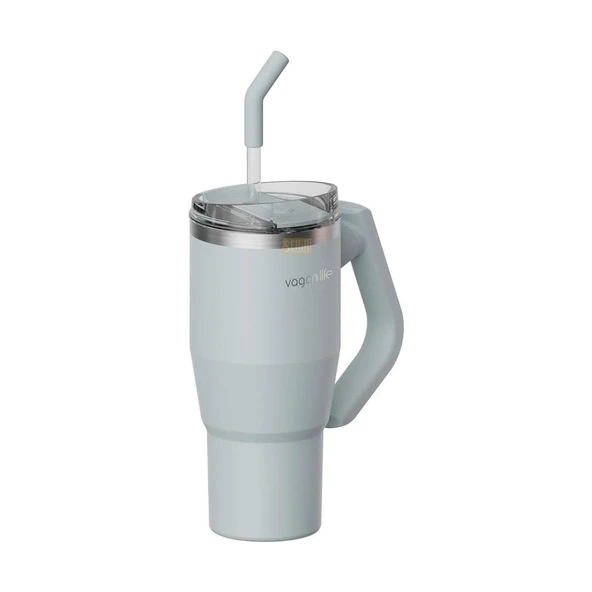 Vagonlife 950 Ml. Çelik Termos VGN1007-Mavi ürün görseli 1