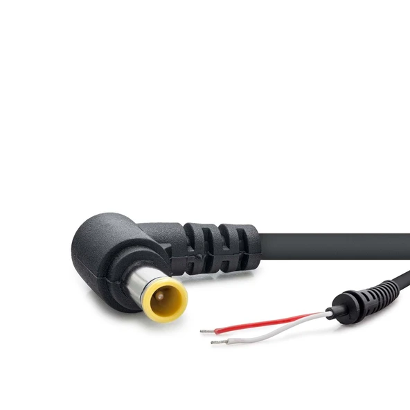 Notebook Adaptör Kablosu 6.4*4.4 Sony 30W-90W 1.2M Siyah HDX5509 ürün görseli 1