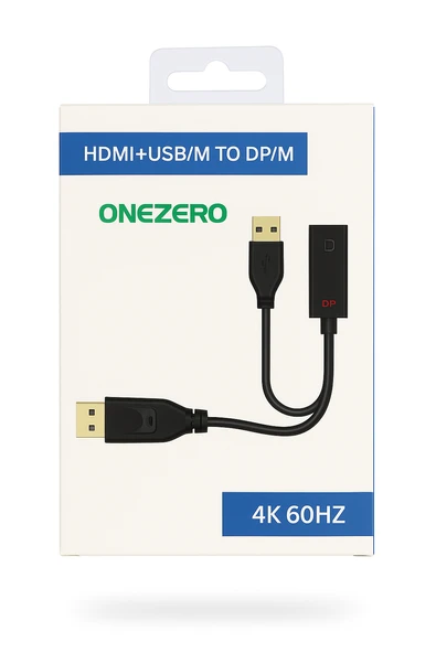 ZR841 Hdmı To Dp Çift Yönlü Çeviri - Resim 2
