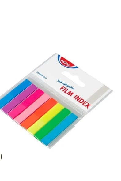 Memo 8 Renk Film Index (4 PAKET GÖNDERİLİR ) YENİİİİ ürün görseli 1
