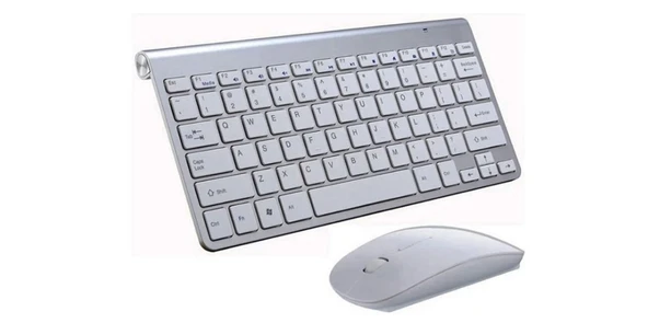ZR481 Gri Wireless Klavye Mouse Set - Resim 2