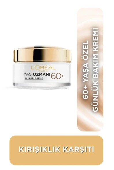 L’Oréal Paris Yaş Uzmanı 65+ Kırışıklık Karşıtı Besleyici Krem 50 ml ürün görseli 1