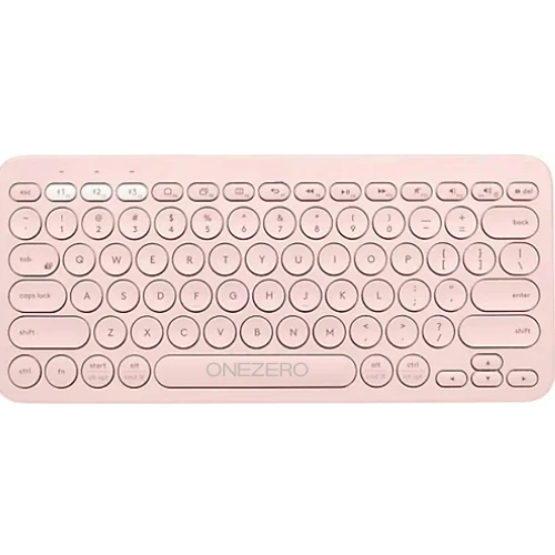 ZR460 K380 Pembe Bluetooth Klavye - Resim 2