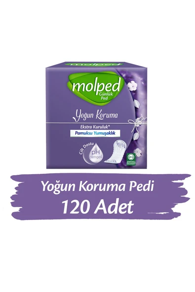 Yoğun Koruma Günlük Ped 120 Adet ürün görseli 1