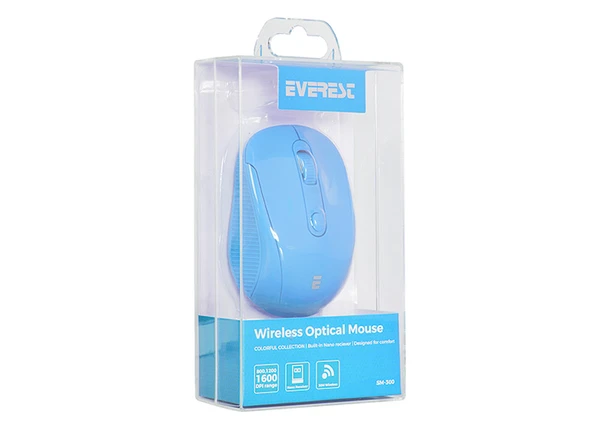 Everest SM-300 Usb Mavi 4D Optik (M-25) ürün görseli 1