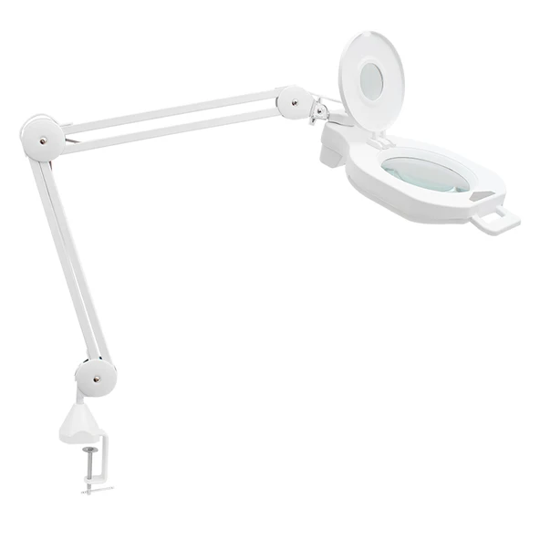 POWERMASTER 138MM LENS MERCEKLİ 81+1 LEDLİ 3 DIOPTER AKROBAT BÜYÜTEÇ MASA LAMBASI ürün görseli 1