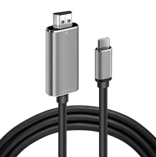 ZR627 Type-C 4 K 60 Hz Hdmı Görüntü Kablosu - Resim 2