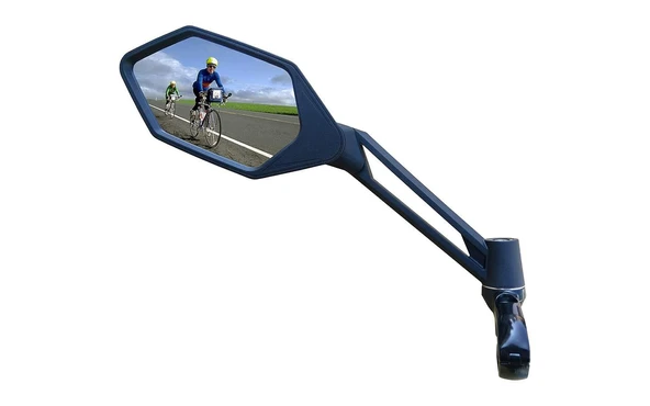 BİKE SKY MEACHOW - ME005-B-L Sol Ayna - Lens:Mavi Geniş Açı, 360° Ayarlı, Reflektörlü, Katlanabilir Kol:22.2m ürün görseli 1