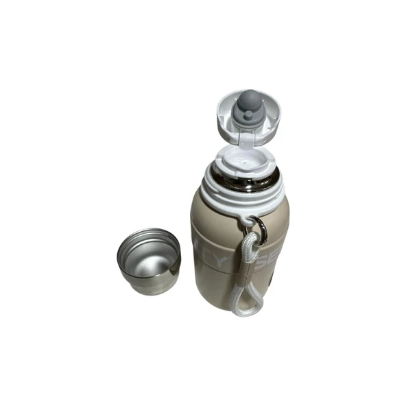 VAGONLİFE 600 ML	ÇELİK TERMOS Vgn1005 Altın - Resim 2